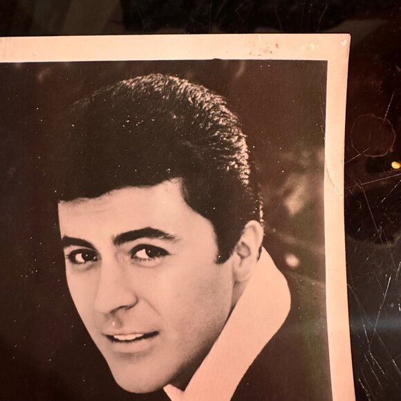 Vintage James Darren Black & White Headshot Fan Photo 5x4 Signed Retro - Picture 7 of 14